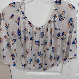 off the shoulder top